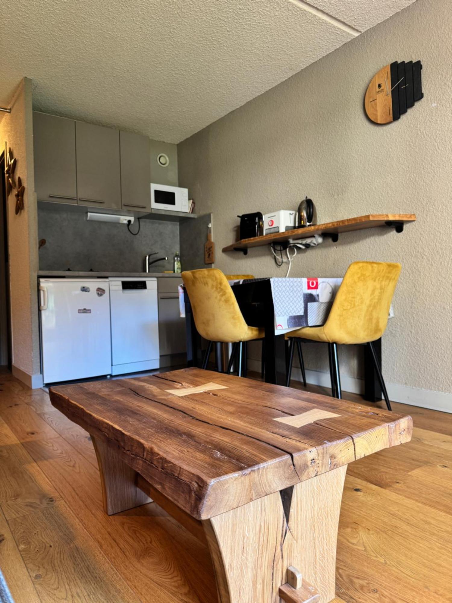 Superbe Studio De Montagne, Au Pied Des Pistes De Ski, Classe 3 Etoiles La Morte Exterior foto